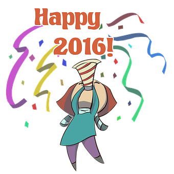 Happy2016 慶祝 壁紙