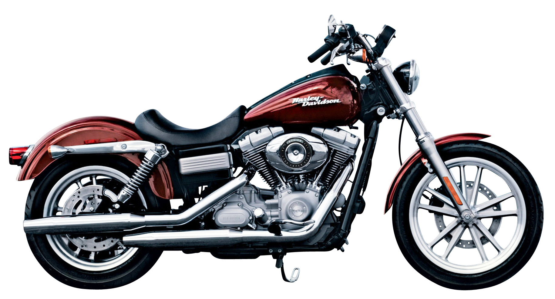 紅色Harley Davidson電單車 壁紙