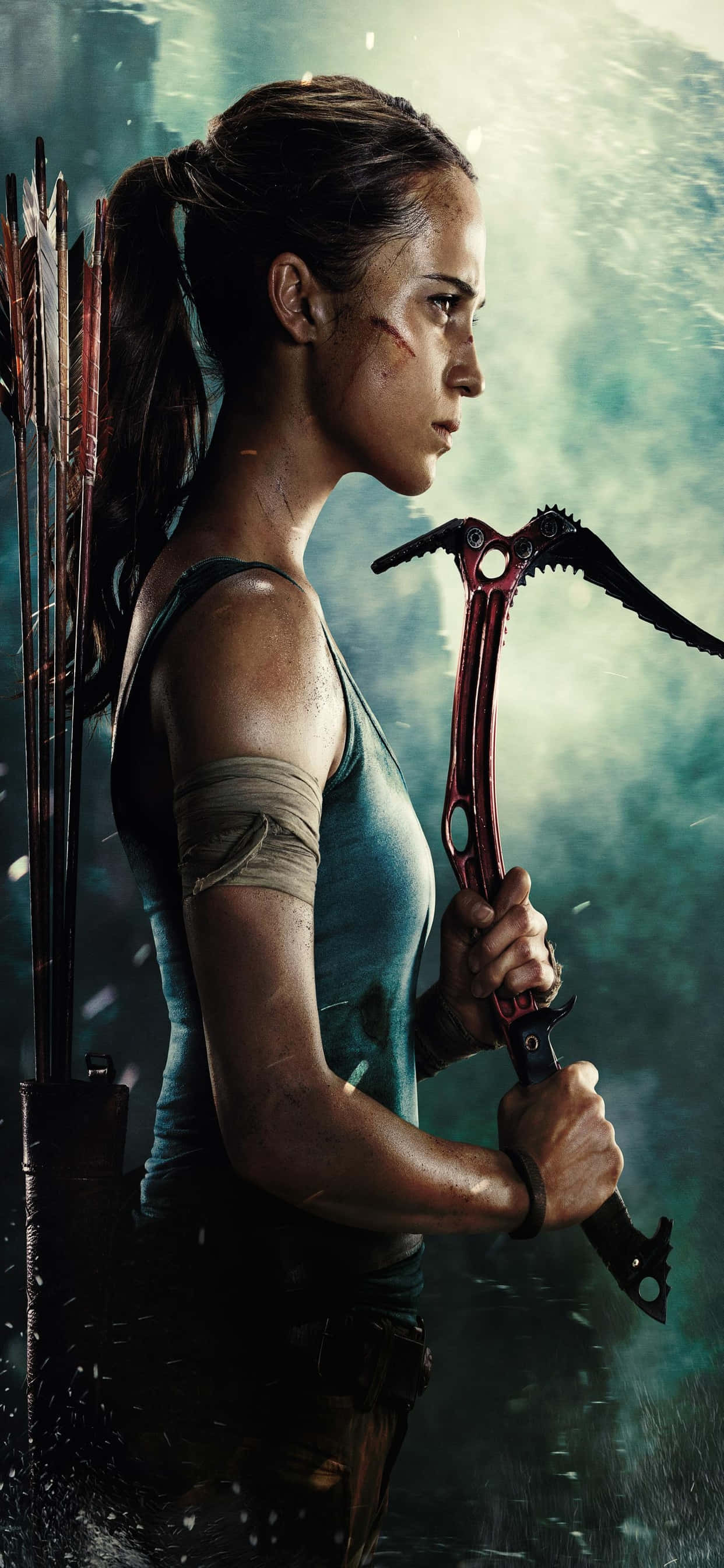 lara croft - 獵人 - HD 720p 壁紙