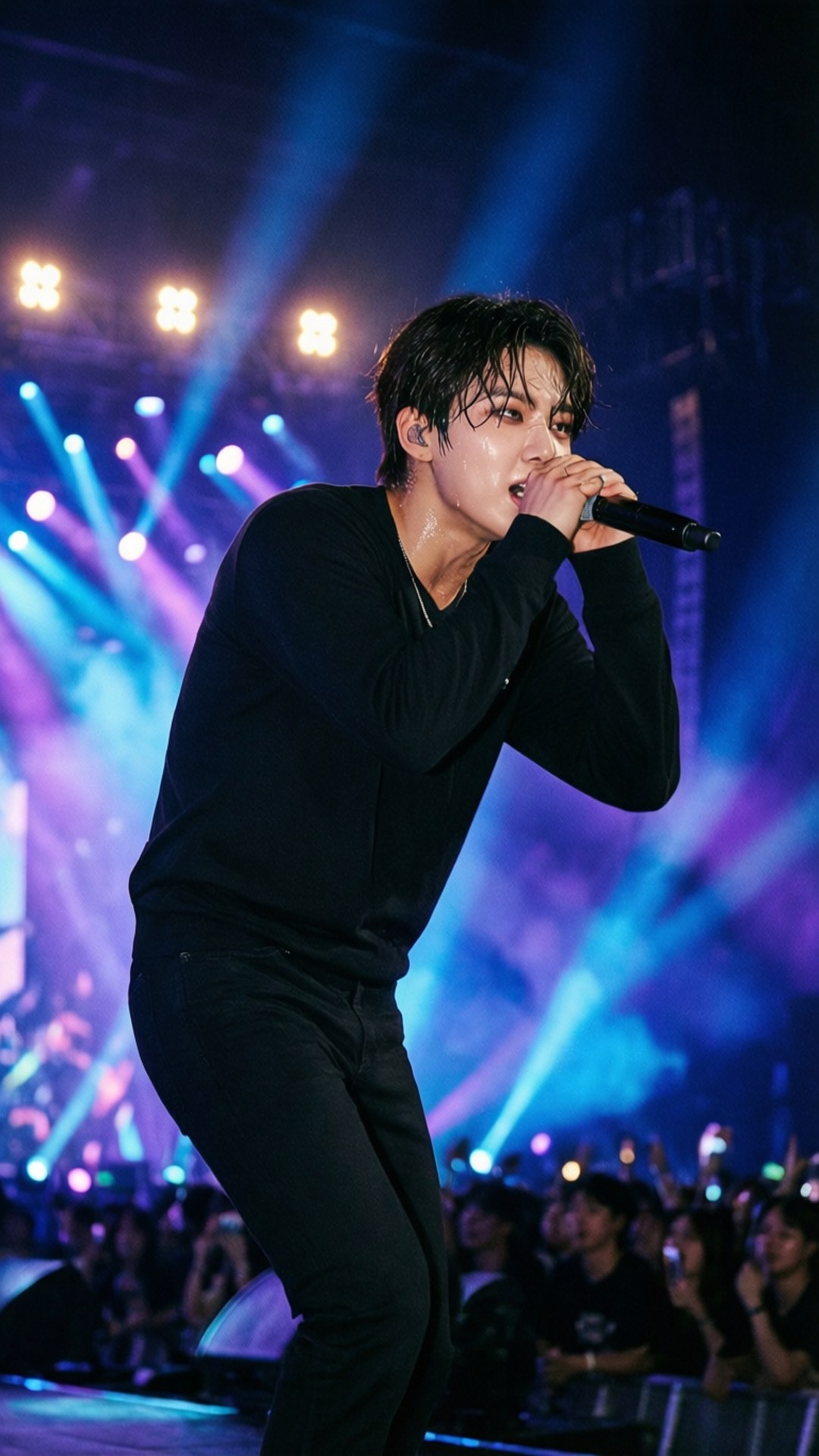 Heeseung 演唱會光芒 壁紙