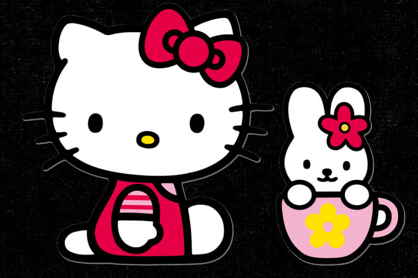 Hello Kitty 與朋友 壁紙