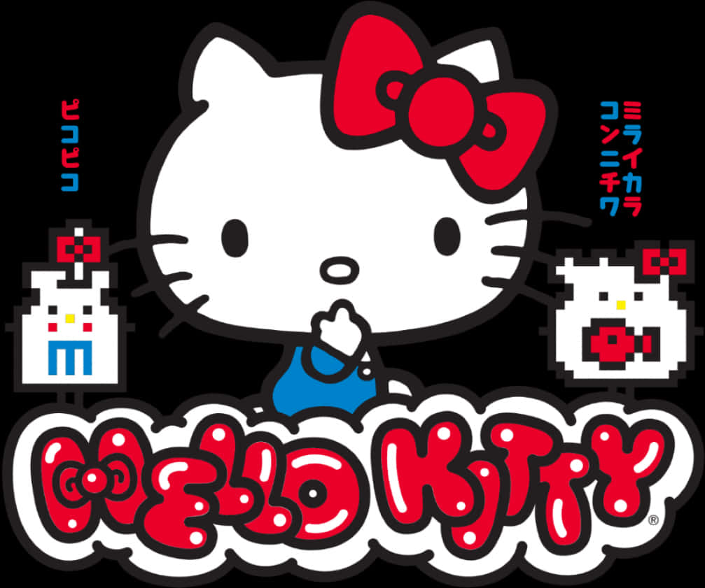 Hello Kitty 經典標誌 壁紙