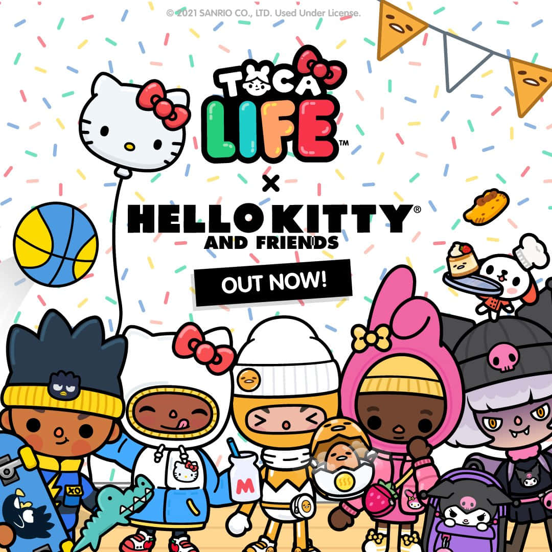 Hello Kitty 同朋友仔現已登場 壁紙