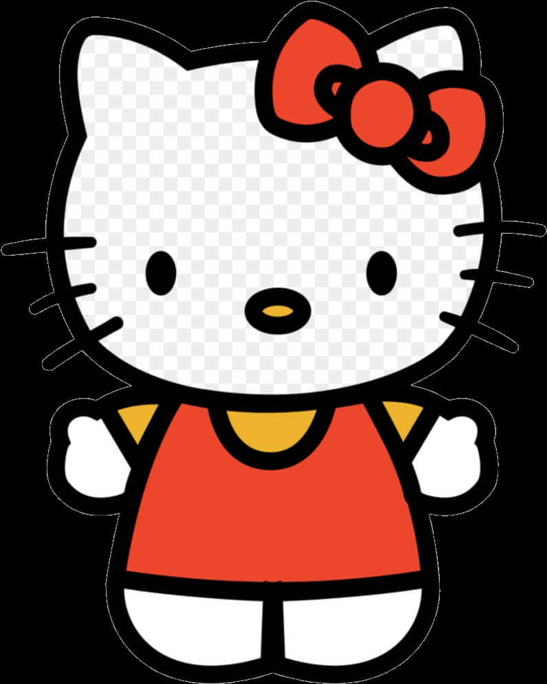 Hello Kitty 經典姿勢