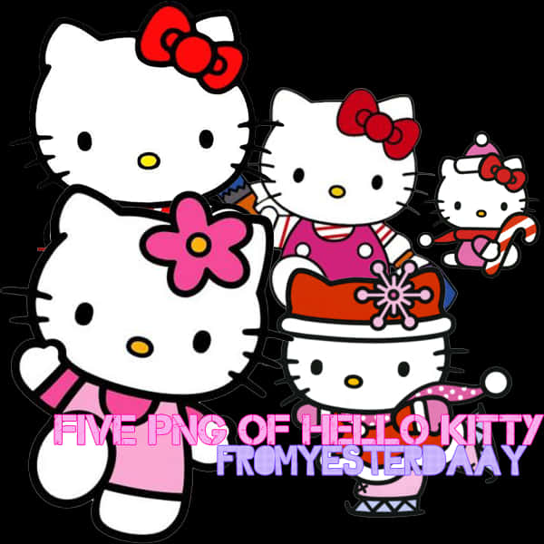 Hello Kitty角色合集 壁紙