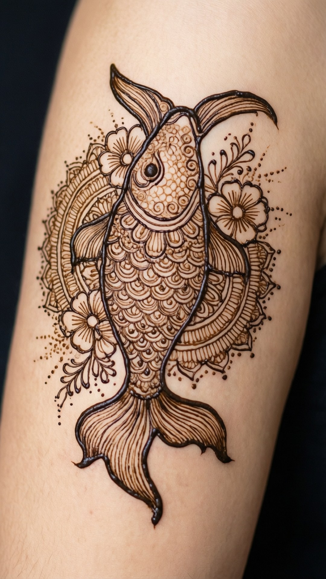 Henna 雙魚座曼陀羅 壁紙