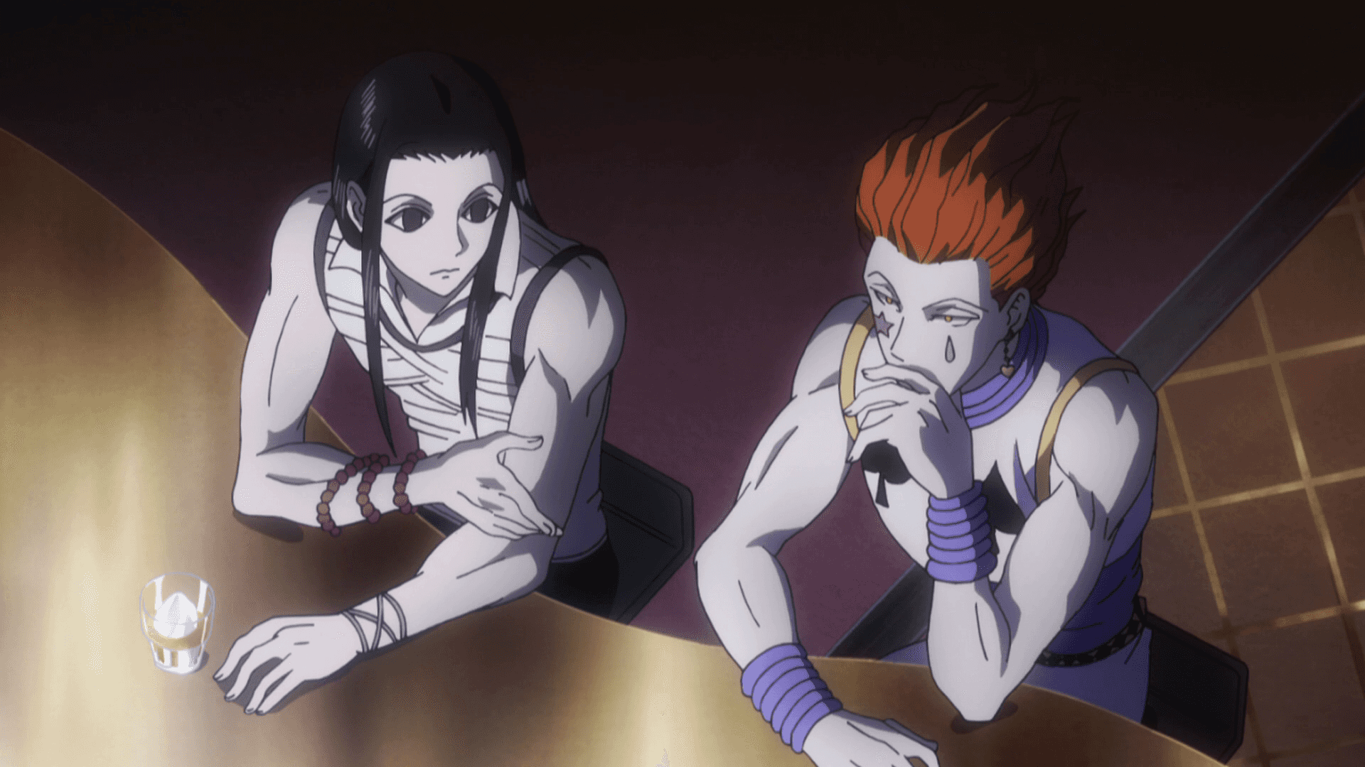 Hisoka 變幻莫測的威脅 - 全職獵人動畫背景 壁紙