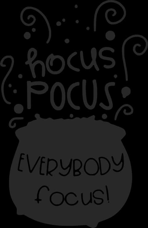 Hocus Pocus 大家專注圖案