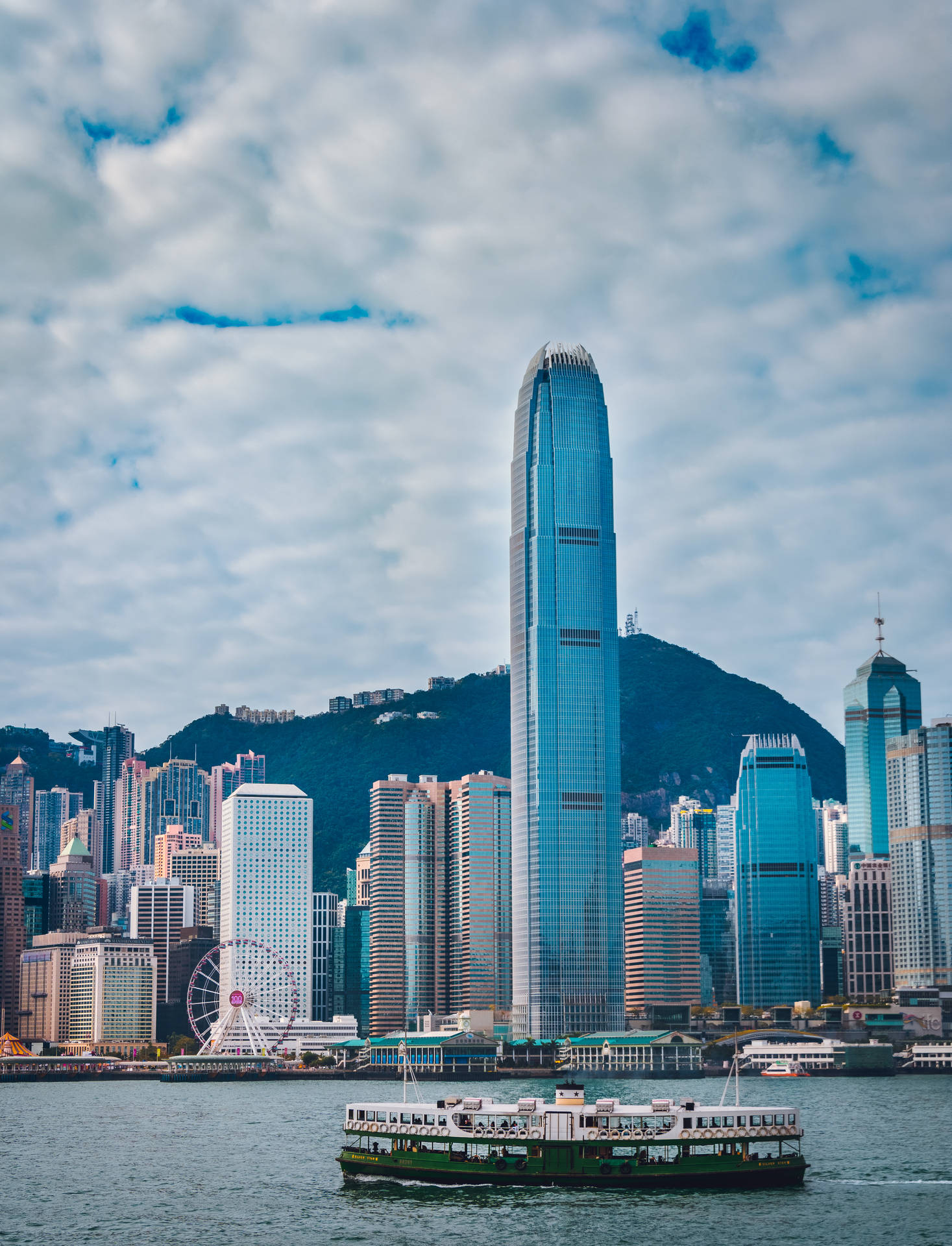 香港島遊輪壁紙