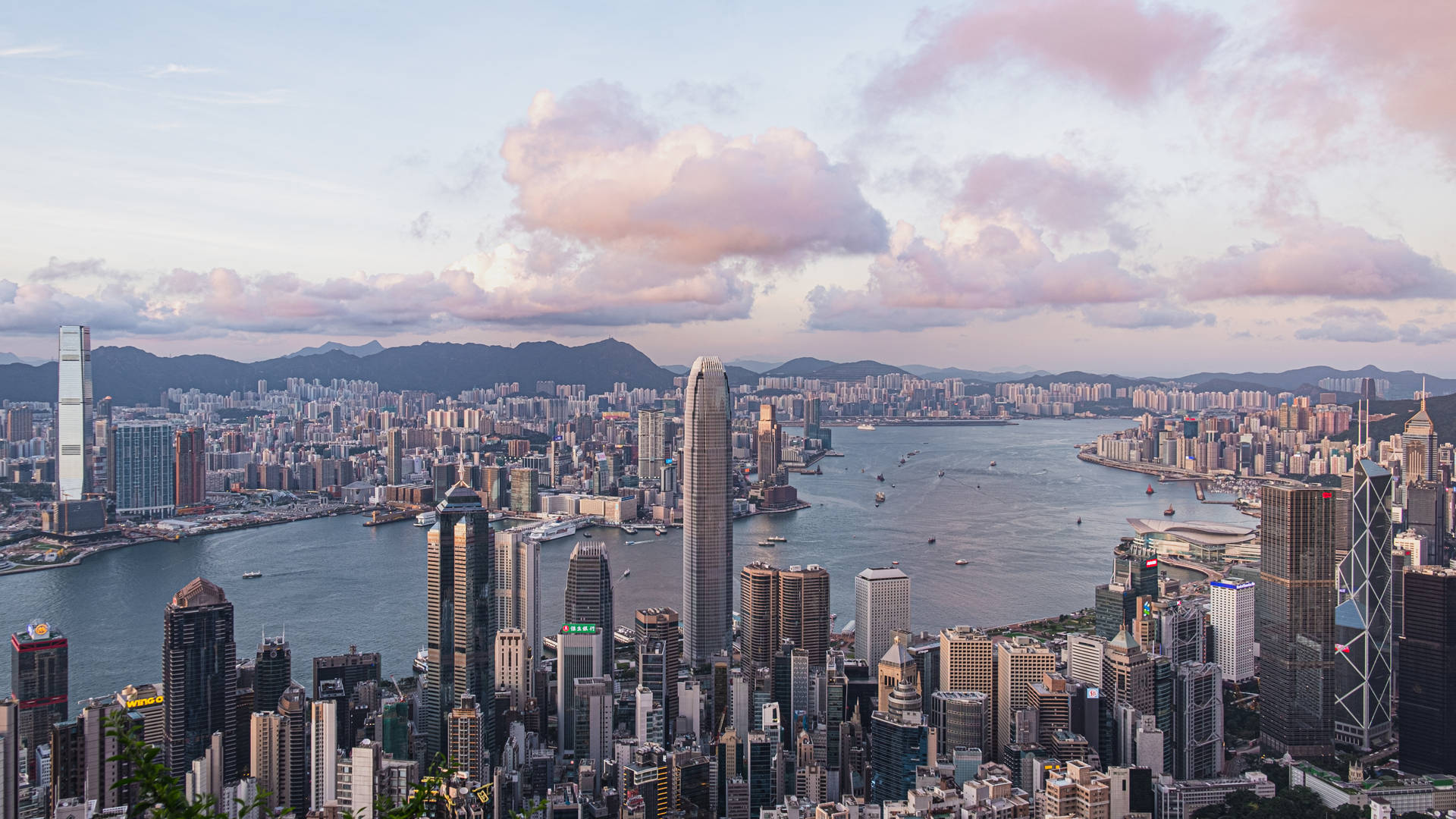 香港維多利亞峰壁紙