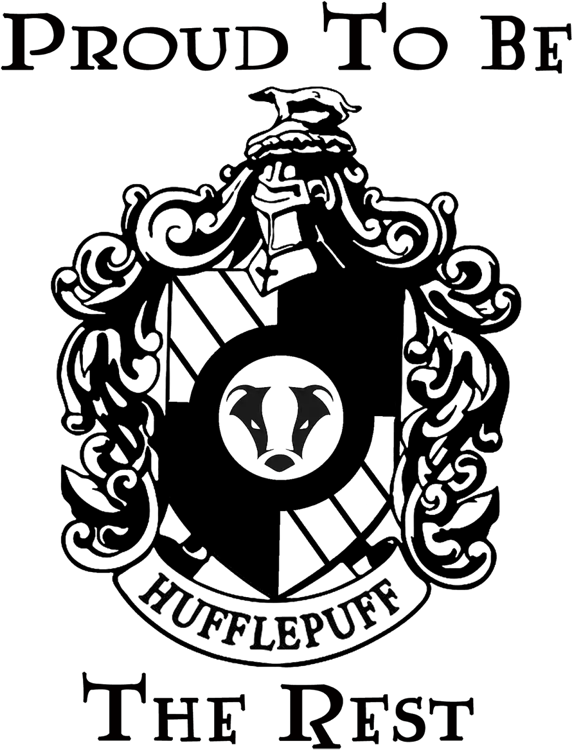 Hufflepuff 徽章 引以為傲 壁紙