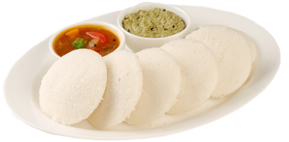 Idli 配酸辣醬和 Sambar 壁紙