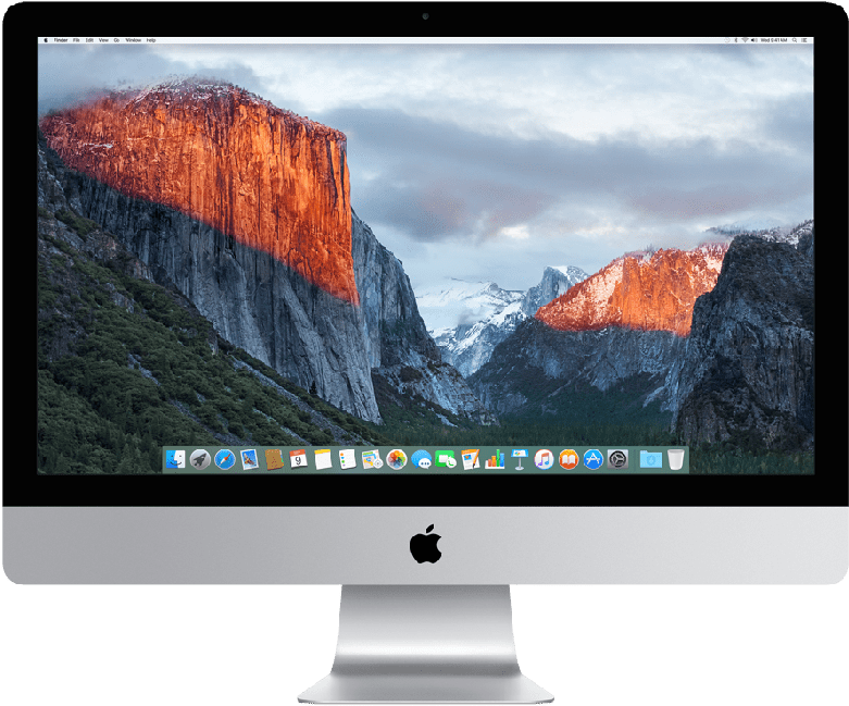 蘋果 iMac 配備 Retina 顯示屏 壁紙