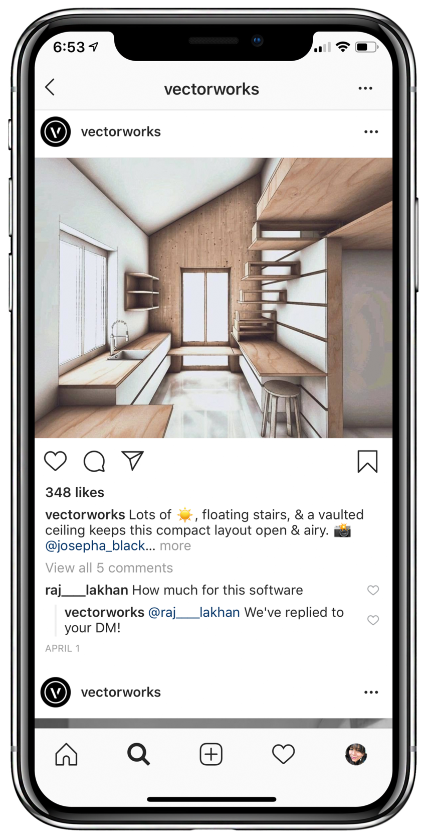 現代室內設計Instagram帖子 壁紙