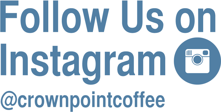 Instagram 關注我們圖像 Crown Point Coffee 壁紙