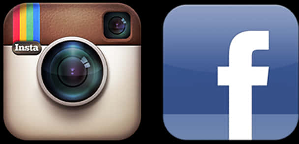Instagram 和 Facebook 的官方標誌