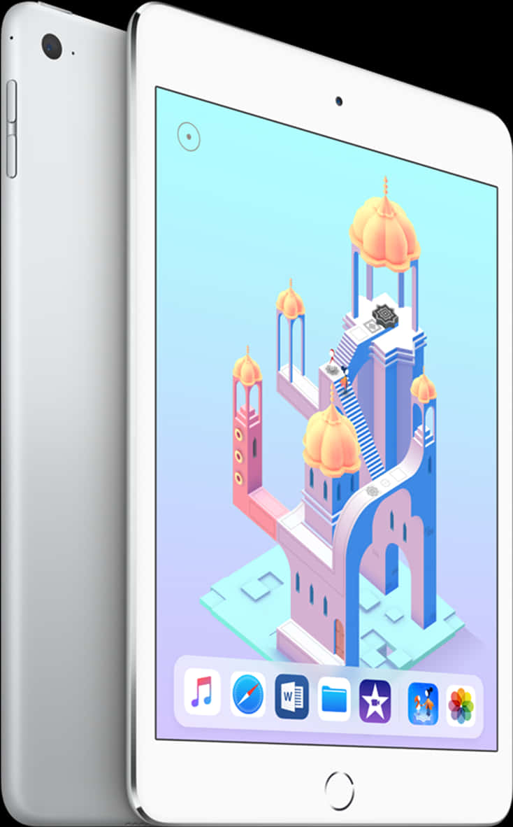 iPad 展示等軸測遊戲 壁紙
