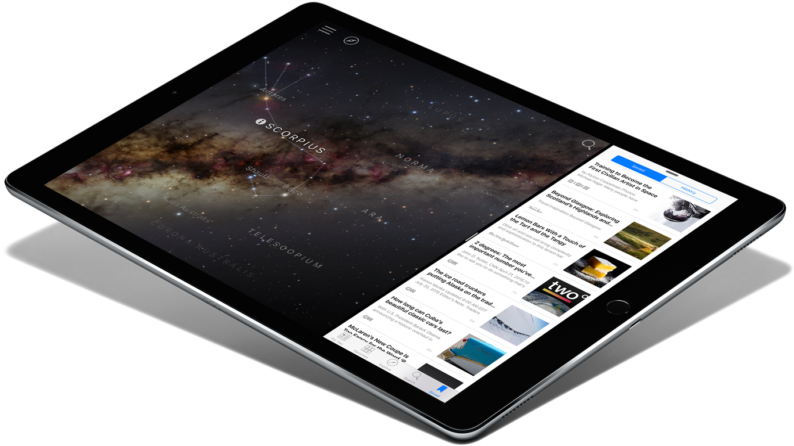 iPad Pro 多工處理功能 壁紙