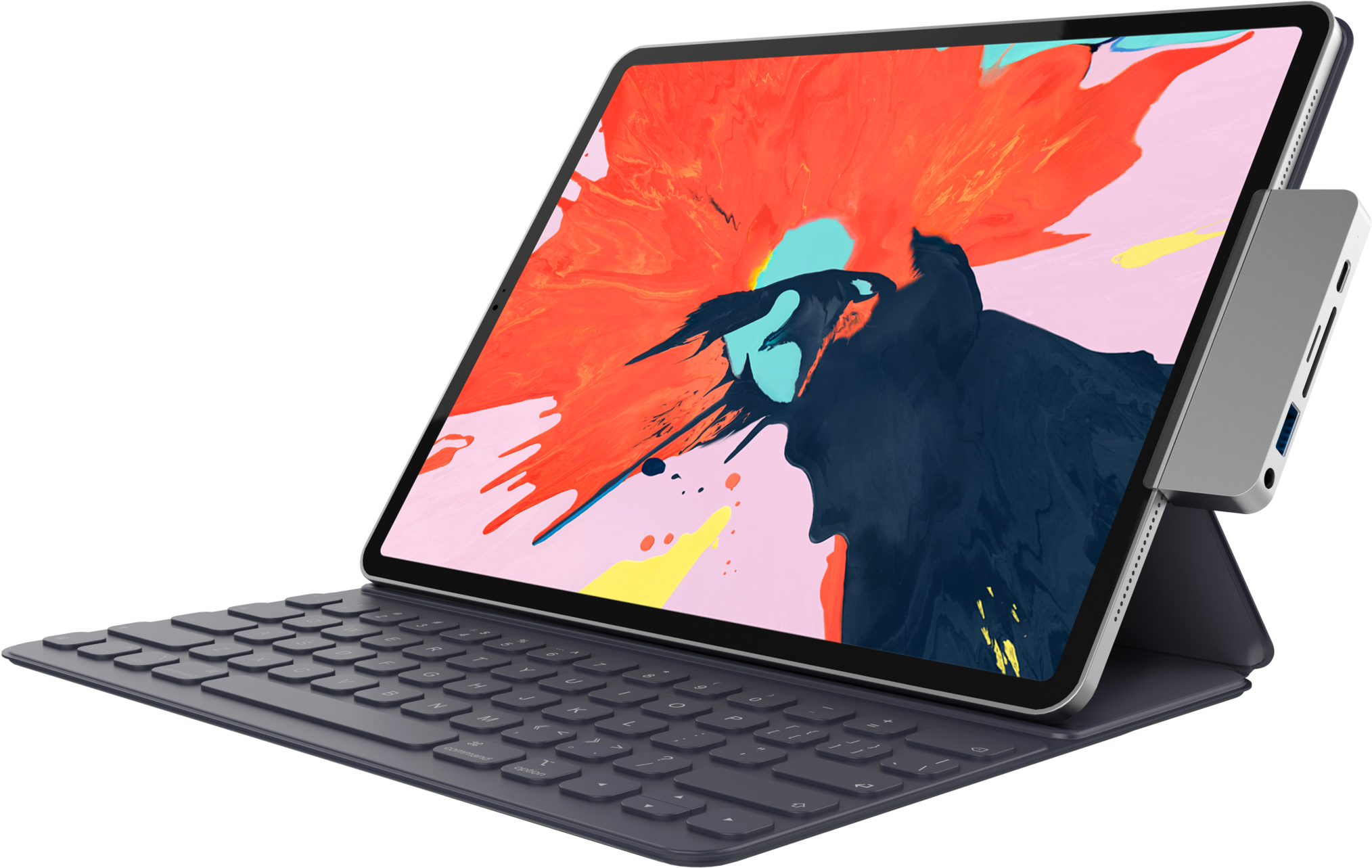 iPad Pro 配備鍵盤及觸控筆 壁紙