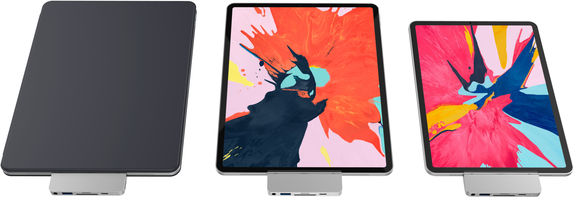 iPad Pro 三螢幕設置 壁紙