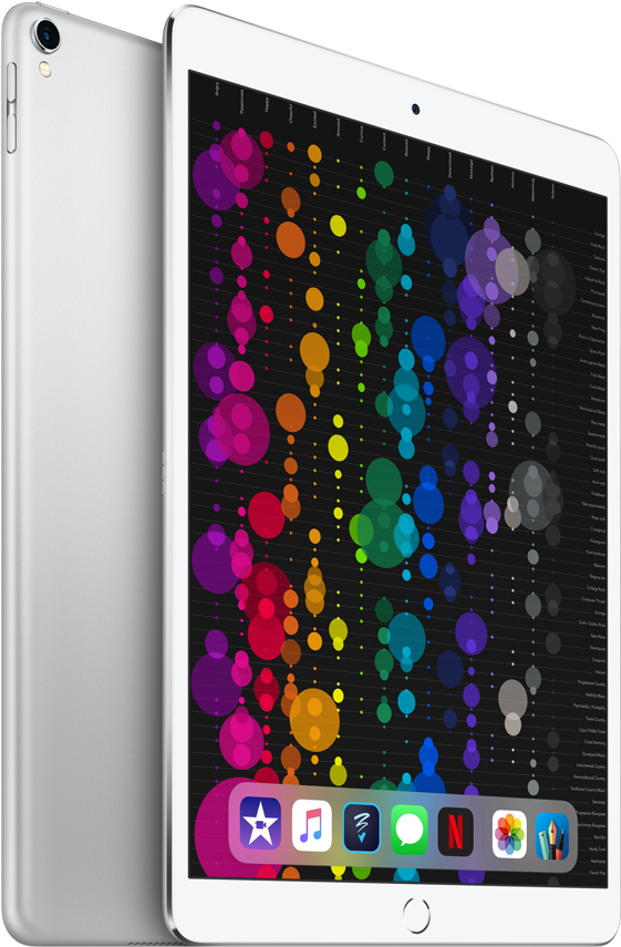 iPad Pro 彩色顯示底座圖標 壁紙