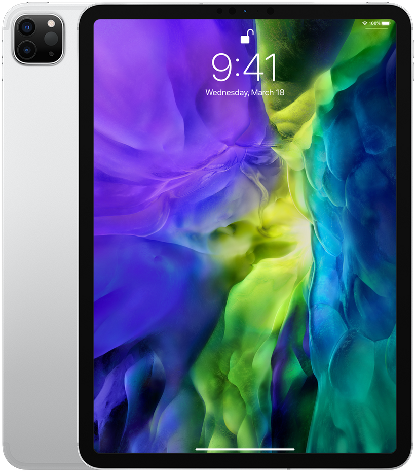 iPad Pro 彩色顯示桌布 壁紙