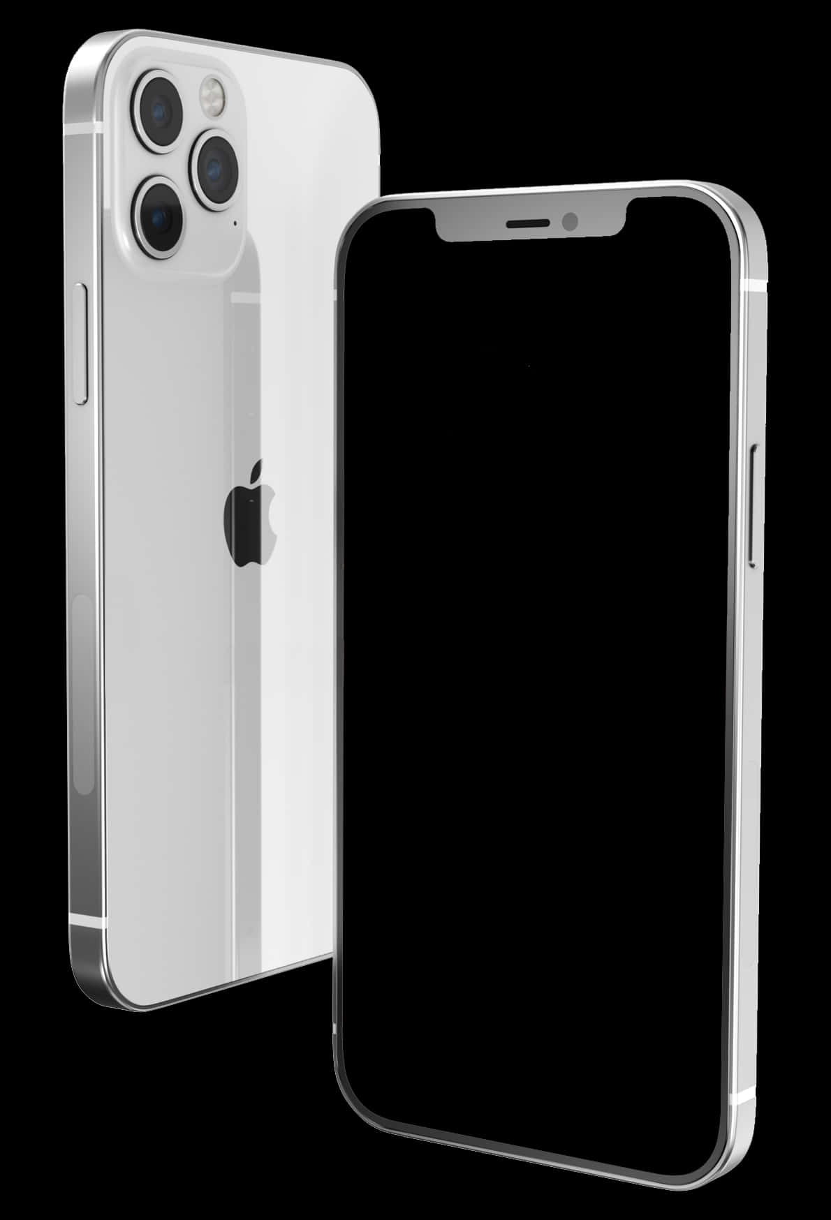 iPhone 12 白色設計展示