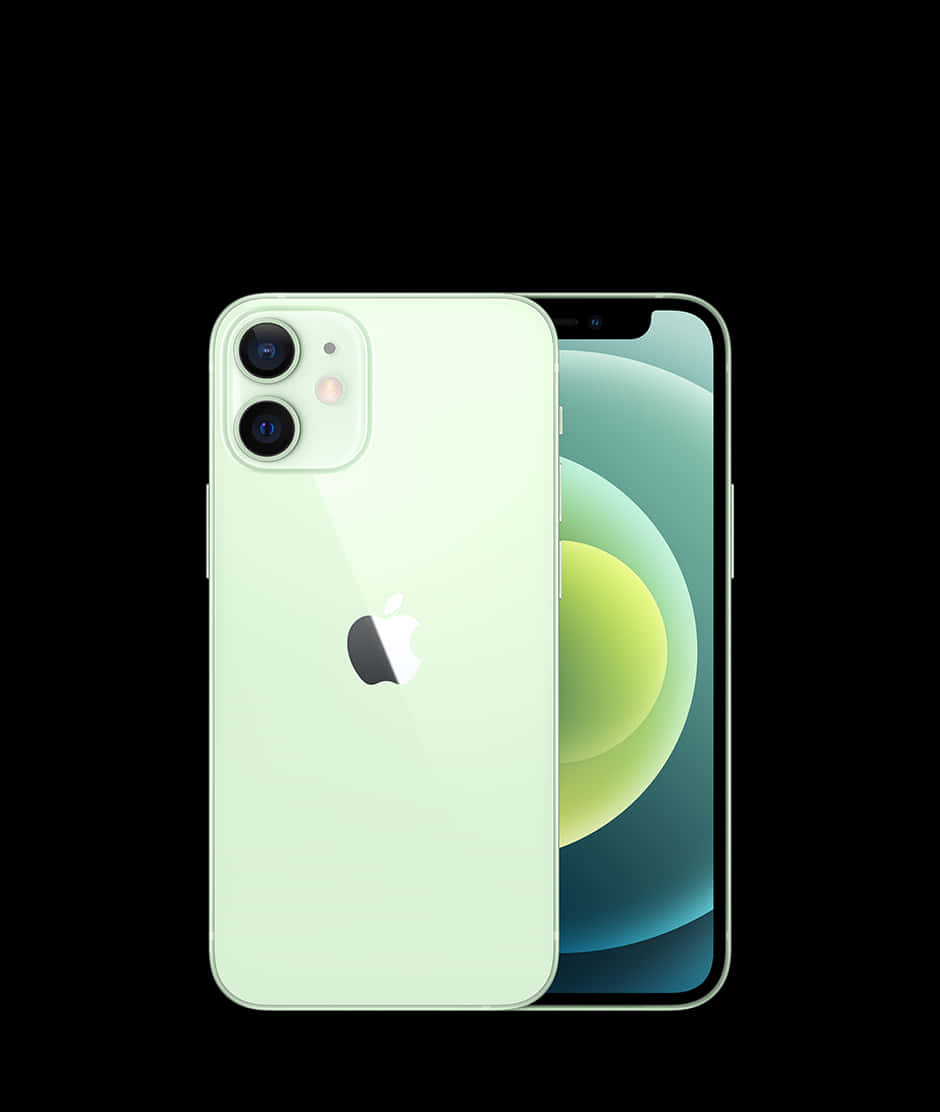 iPhone 12 綠色機型展示