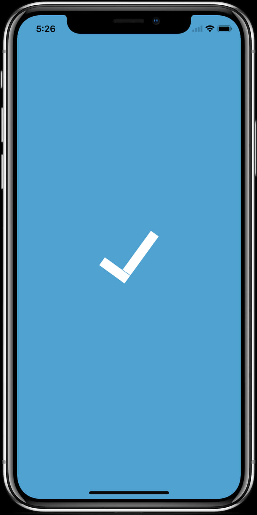 iPhone 12 驗證勾選螢幕