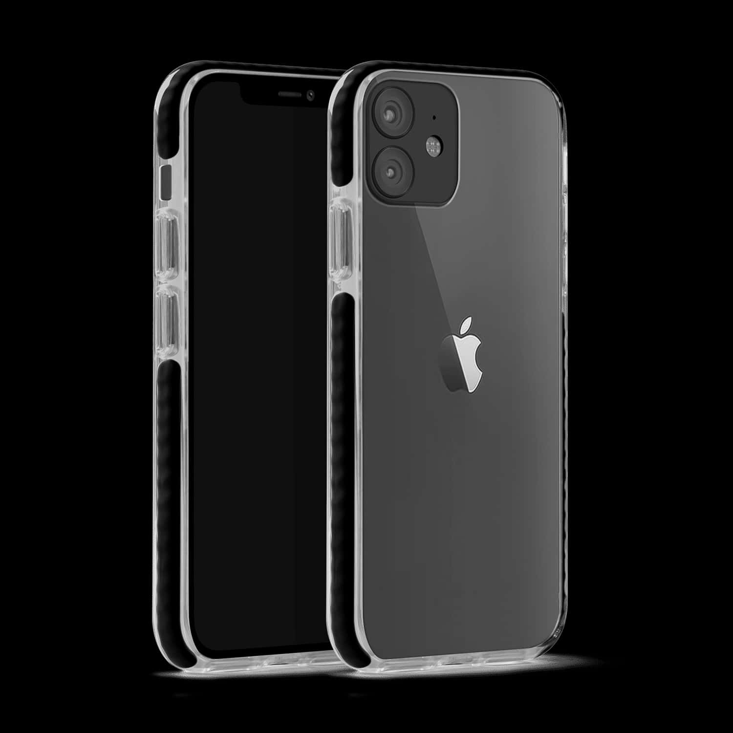 iPhone 12 黑色透明保護殼