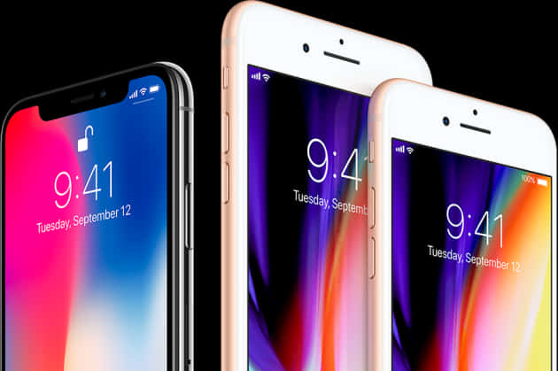 iPhone 型號比較 壁紙