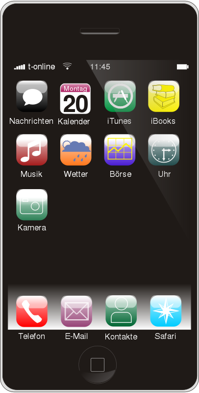 iPhone主螢幕與應用程式 壁紙