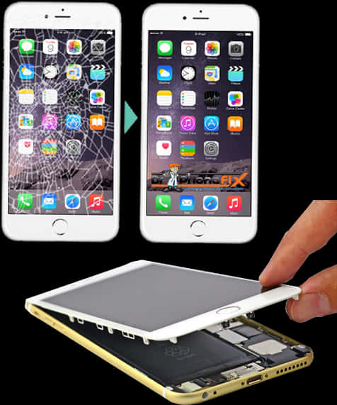 iPhone螢幕維修廣告 壁紙