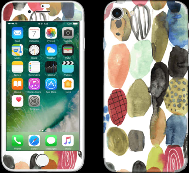 iPhone 7 彩色殼設計 壁紙
