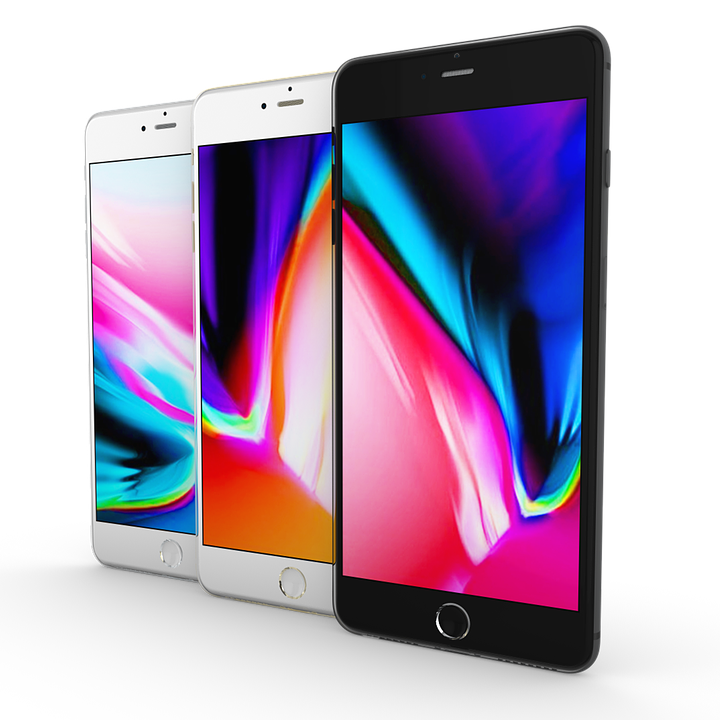iPhone 8 Plus 螢幕比較 壁紙