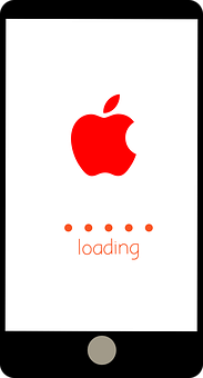 iPhone Apple Logo 加載畫面 壁紙