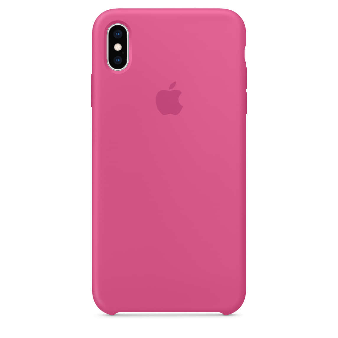 粉紅色Apple iPhone保護殼，帶有鏡頭開孔和標誌