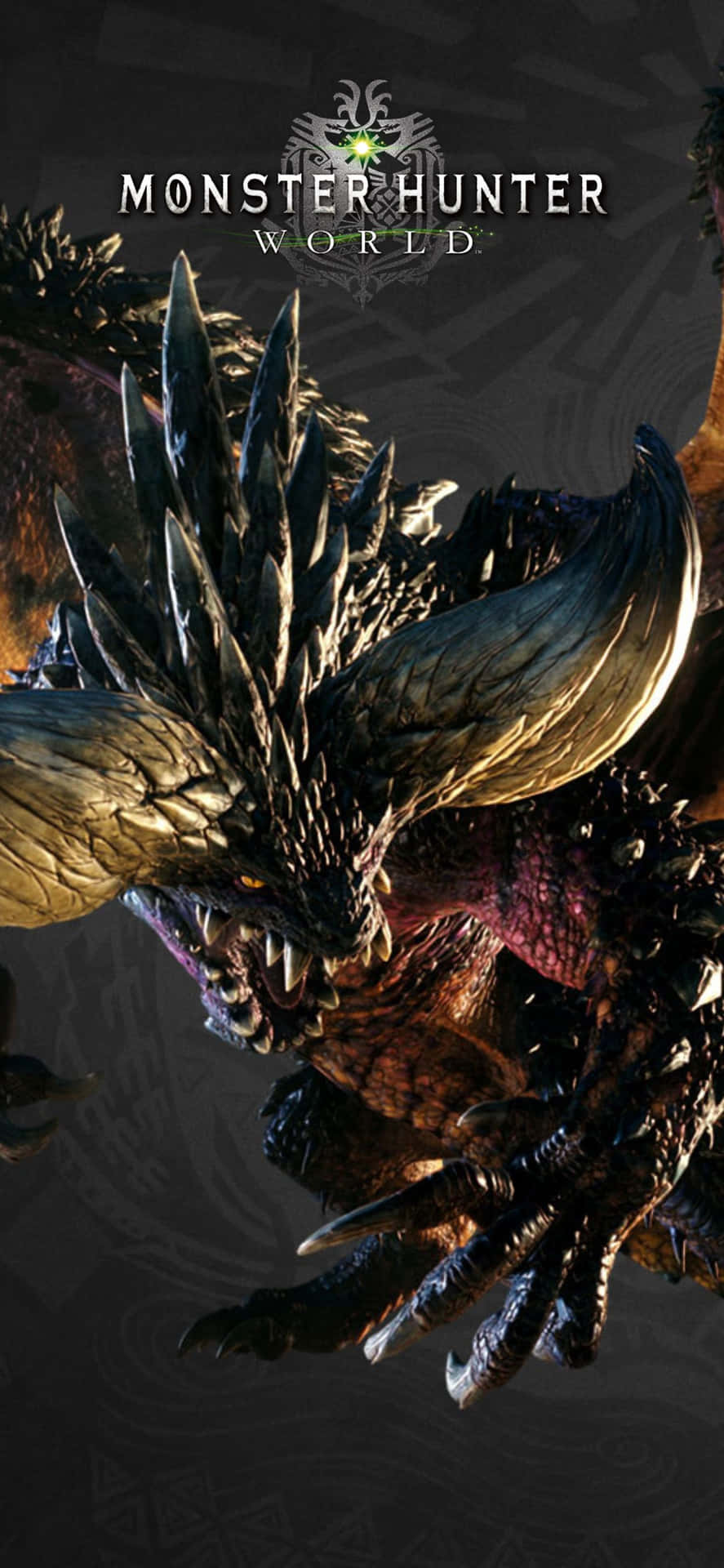 來自《魔物獵人 世界》的兇猛裝甲怪物