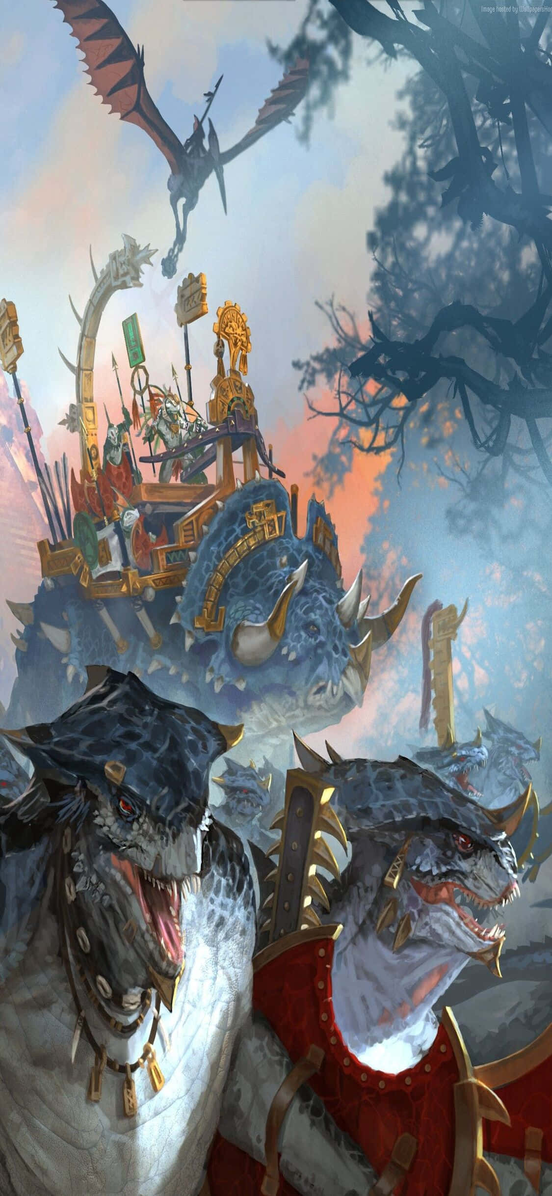 「用iPhone X同Total War Warhammer將你嘅戰爭策略提升到全新層次」 壁紙