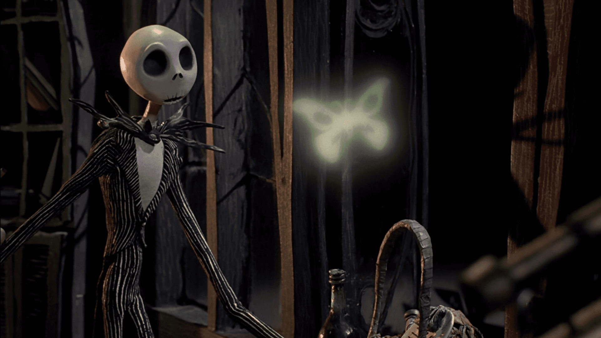 Jack Skellington，萬聖節城的南瓜王 壁紙