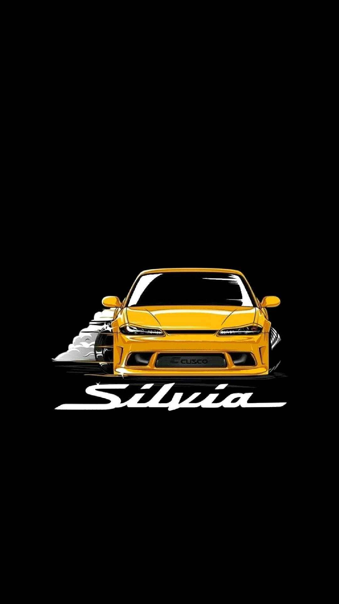 日系風格 Nissan Silvia 藝術作品