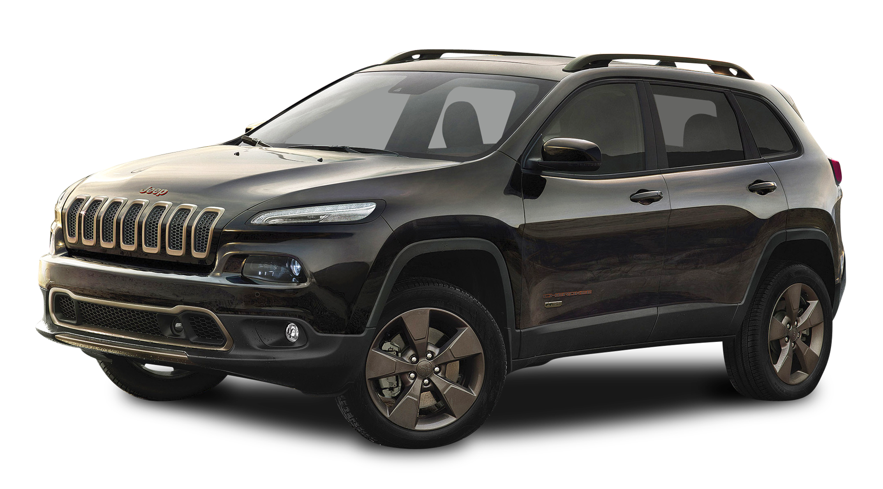 黑色Jeep Cherokee S U V透明背景 壁紙
