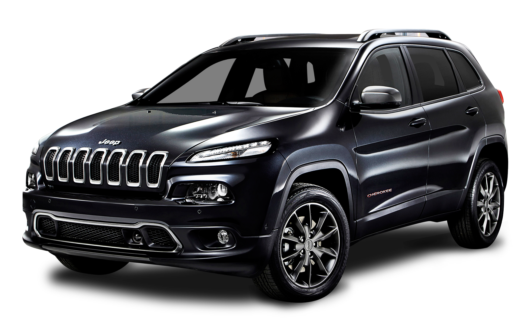 黑色Jeep Cherokee豪華SUV 壁紙