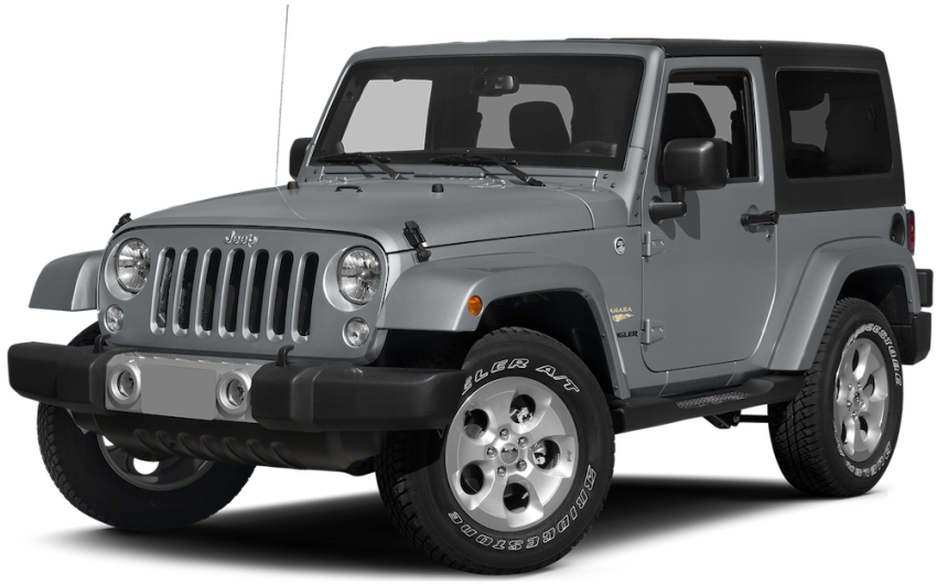 Jeep Wrangler SUV 側面輪廓 壁紙
