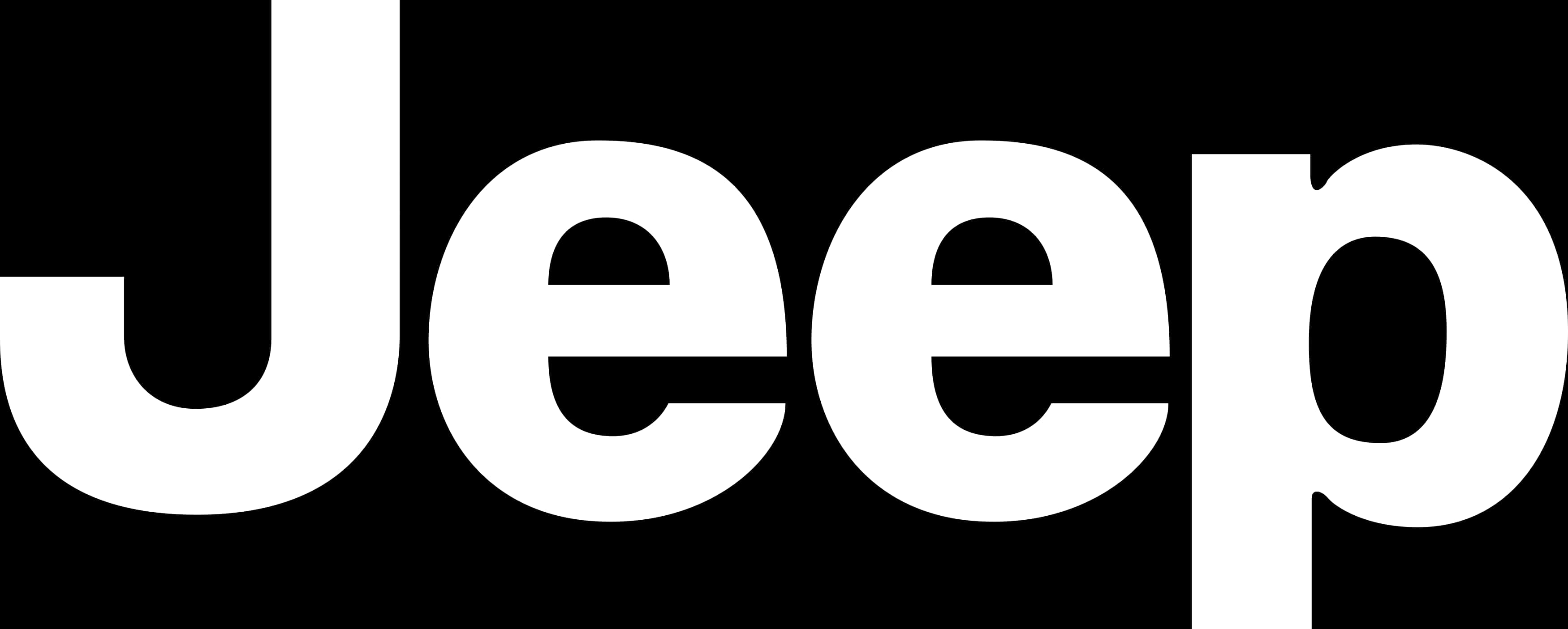 Jeep品牌標誌黑白版 壁紙
