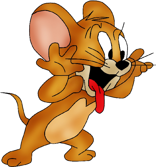Jerry 專心聆聽 湯姆與謝利 壁紙