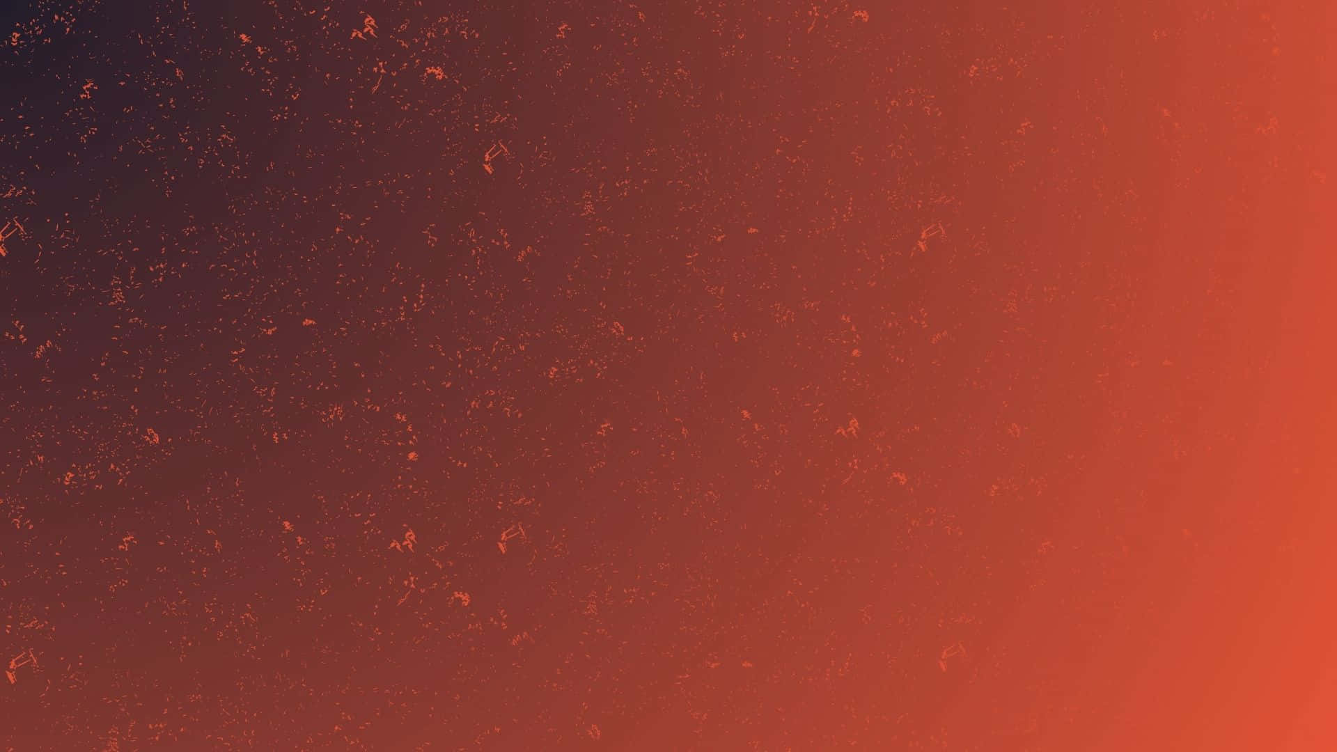  壁紙 — 從深酒紅色漸變到火橙色並帶有散落光點的漸變背景。