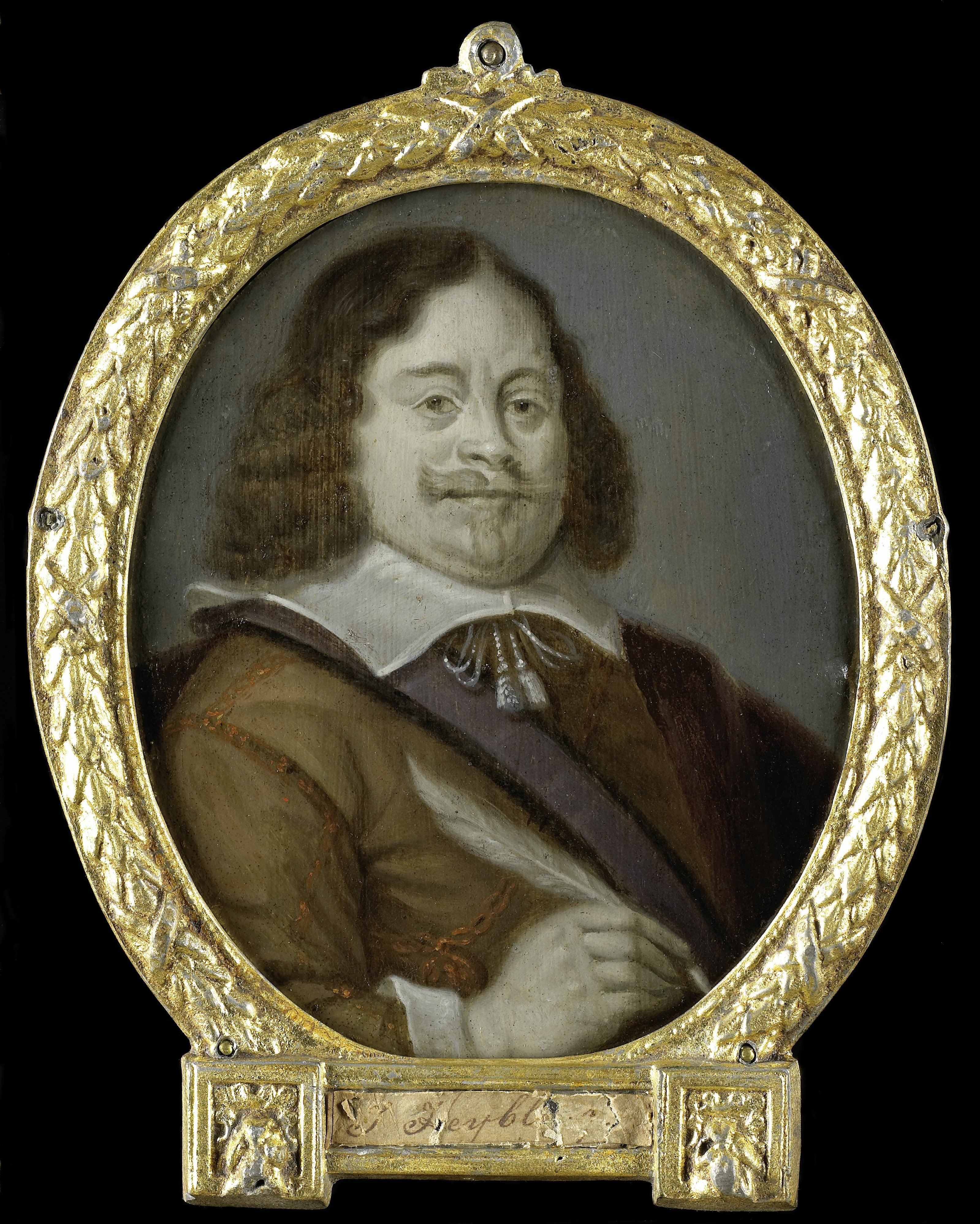 Joannes Cools（1611年生）肖像，霍恩的法學家、歷史學家及拉丁詩人 壁紙