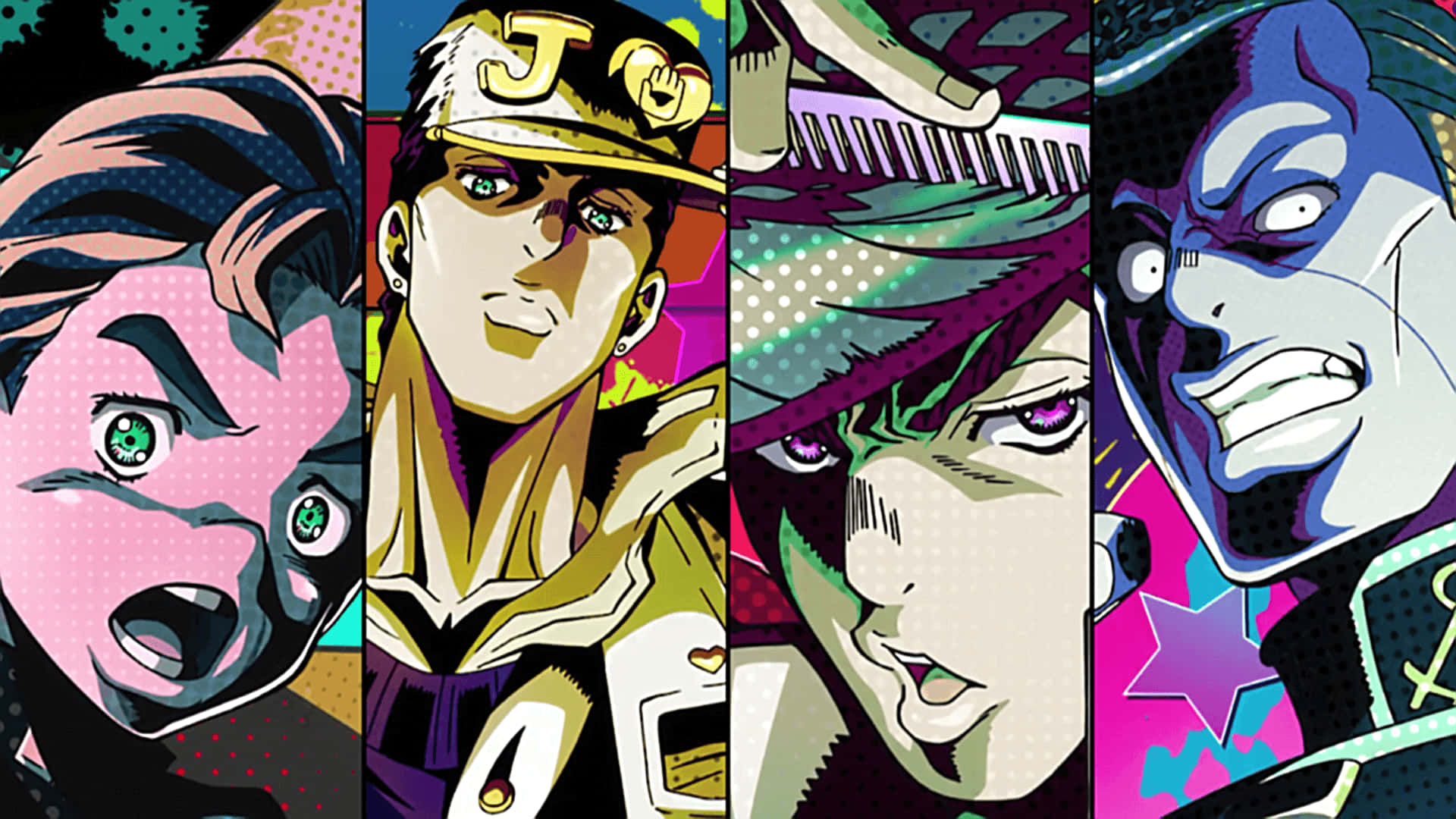 Jojo 的小丑 — 動漫角色合集 壁紙