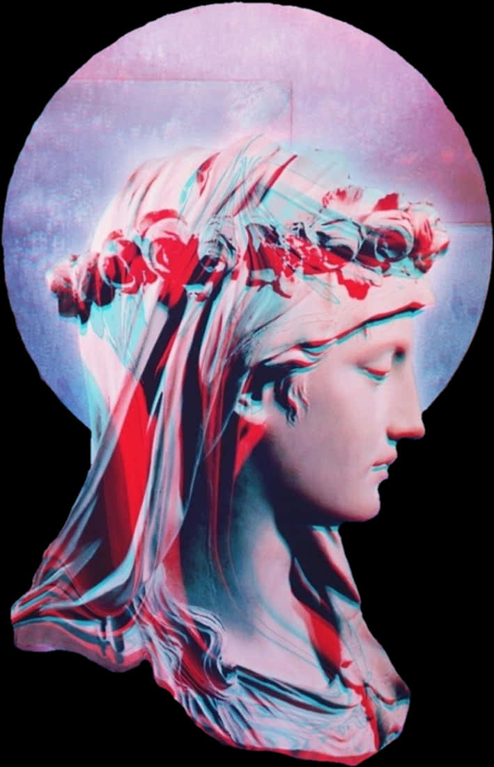 蒸汽波雕像美學.JPG 壁紙